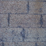 Damaged shingles