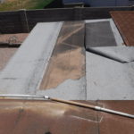 Damaged roof